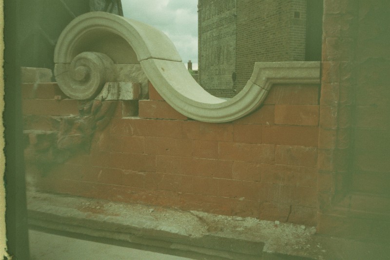 Bath Stone Curved Copings, Old Dairy Pub, Crouch End