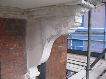 Corbel After Repair