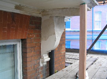 Corbel Before Repair