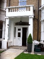 Main Entrance Before Repairs