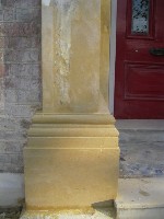 Repaired Plinth and Pier