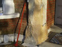 Ruined Limestone Plinth and Pier