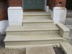 Sandstone Steps and Risers