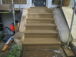 Sawn Six Sided Steps