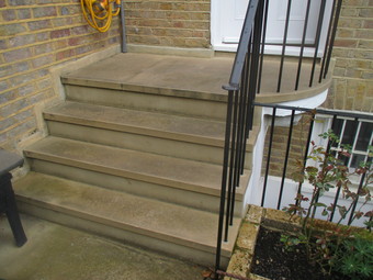 Sawn Six Sided Steps