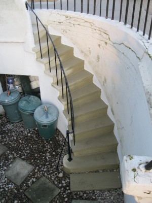 York Stone Stair After Rebuild