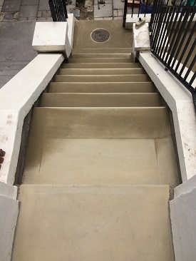 Steps, Patio, Landing and Platform