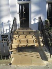 Unusual York Stone Steps After Rebuild