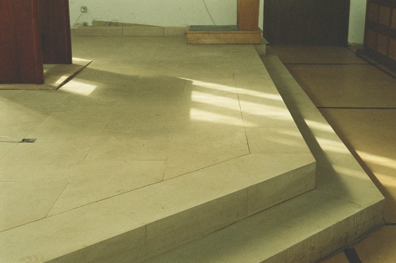 Portland Stone Sanctuary and Steps, Ware RC Church