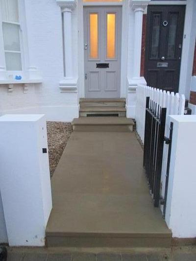 York Stone Steps and Paths Rebuild